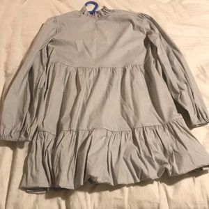 Brand new with tag striped Zara balloon dress